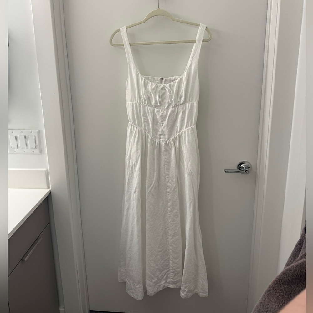 Reformation Balia Linen Dress